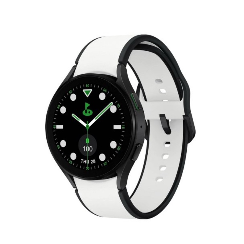 Sealed Samsung Smartwatch with Black and White Band